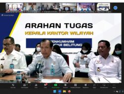 Kantor Wilayah Kementerian Hukum dan HAM Bangka Belitung Memperoleh Penghargaan Kedua Terbaik dalam Kategori Pelaporan Harta Kekayaan Pegawai Negeri Sipil