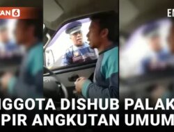 Viral! Anggota Dishub Menegur Sopir Angkutan Umum