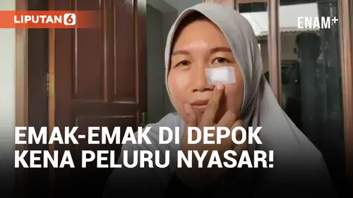 VIDEO: Penembakan Nyasar di Depok Membuat Emak-emak Viral!