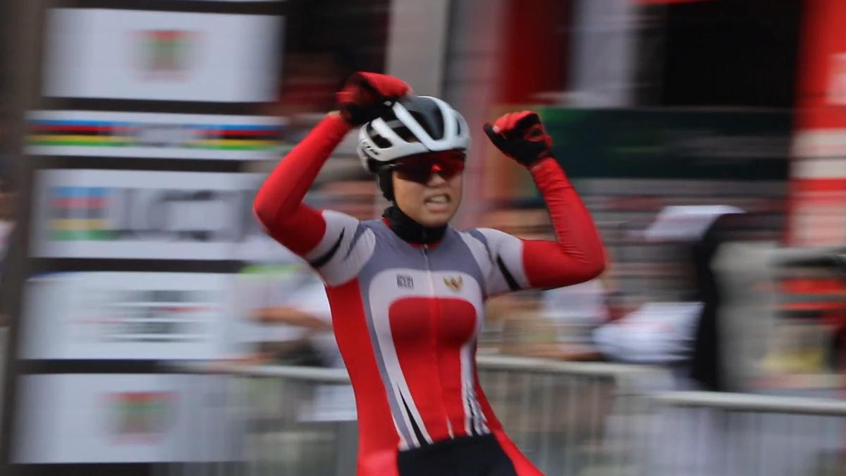 Dara Latifah Membawa Indonesia Meraih Juara Dua di UCI MTB World Championship 2023