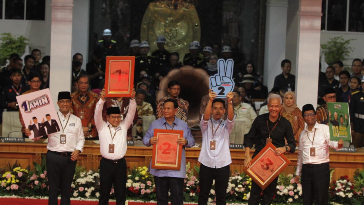 Nomor Urut 2 Diberikan kepada Prabowo-Gibran, Tim Kampanye Menyatakan sebagai Lambang Perdamaian