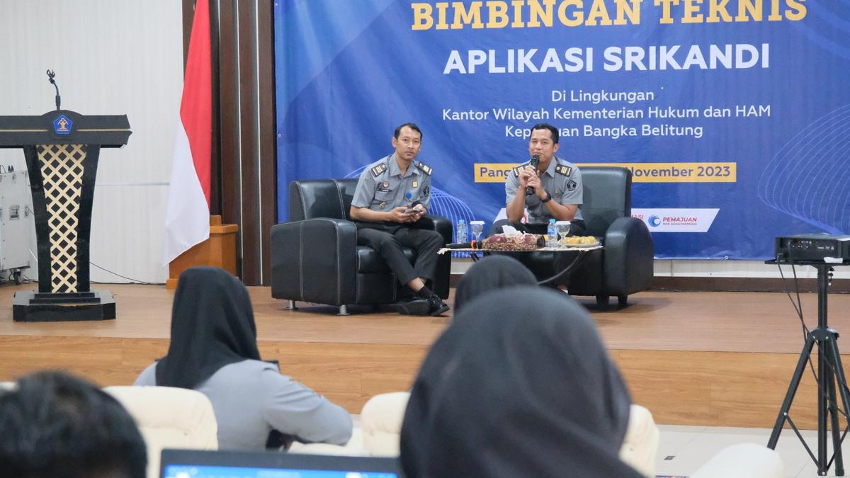 Kementerian Hukum dan HAM Meluncurkan Aplikasi Srikandi untuk Meningkatkan Pengelolaan Arsip