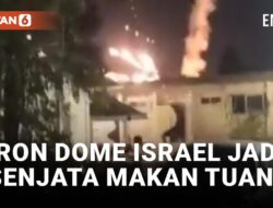 Iron Dome Israel Mengalami Kerusakan dan Jatuh di Rumah Sakit Tel Aviv