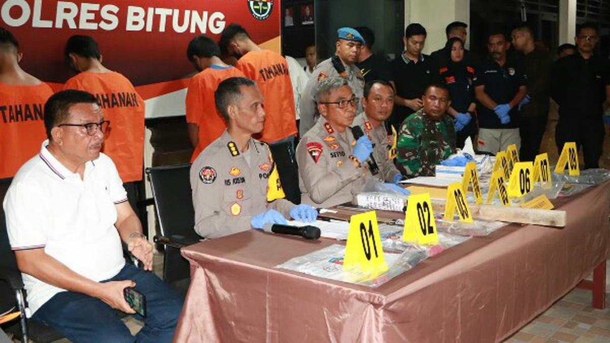 7 Pelaku Diamankan Polisi Setelah Bentrokan Kelompok di Kota Bitung Berujung Kematian Seorang Warga