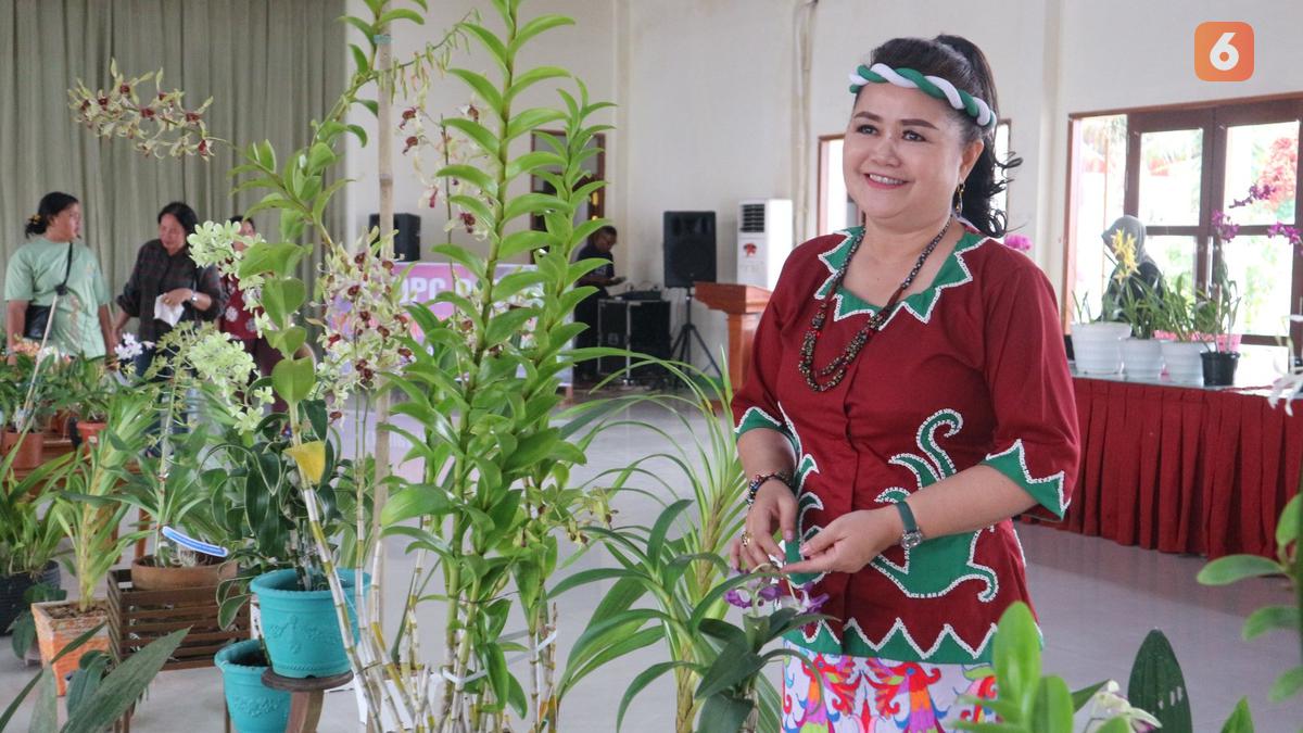 Pengembangan Tanaman Endemik Kutai Barat dalam Ragam Anggrek di Festival Dahau