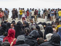 Pantai Aceh Ditemukan Ratusan Pengungsi Rohingya Terdampar