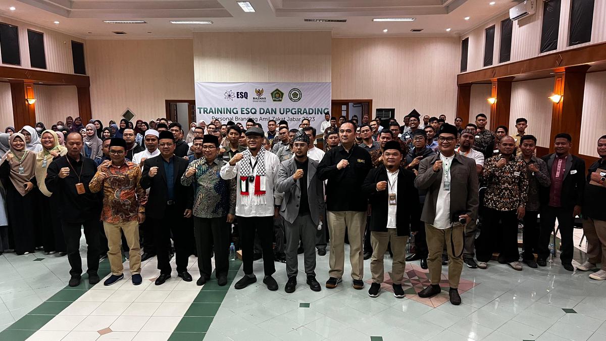 Pokja LAZ Jawa Barat Berhasil Melakukan Pelatihan ESQ dan Peningkatan Kualitas Amil Zakat dengan Sukses