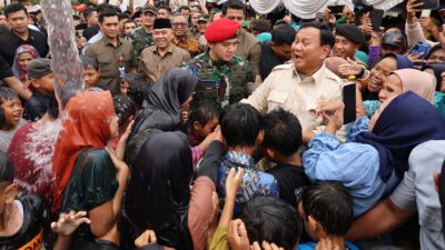 Ribuan Warga Sukabumi Antusias Sambut Resmikannya 9 Titik Bantuan Sumber Air oleh Prabowo