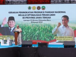 Menteri Pertahanan dan Pertanian Bertemu untuk Langkah Konkrit Menuju Ketahanan Pangan