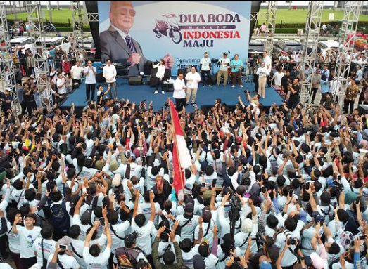 Prabowo Mengucapkan Terima Kasih kepada Para Ojol Jakarta yang Mendukungnya dalam ‘All In Prabowo’: Dukungan Kalian Sangat Dirasakan