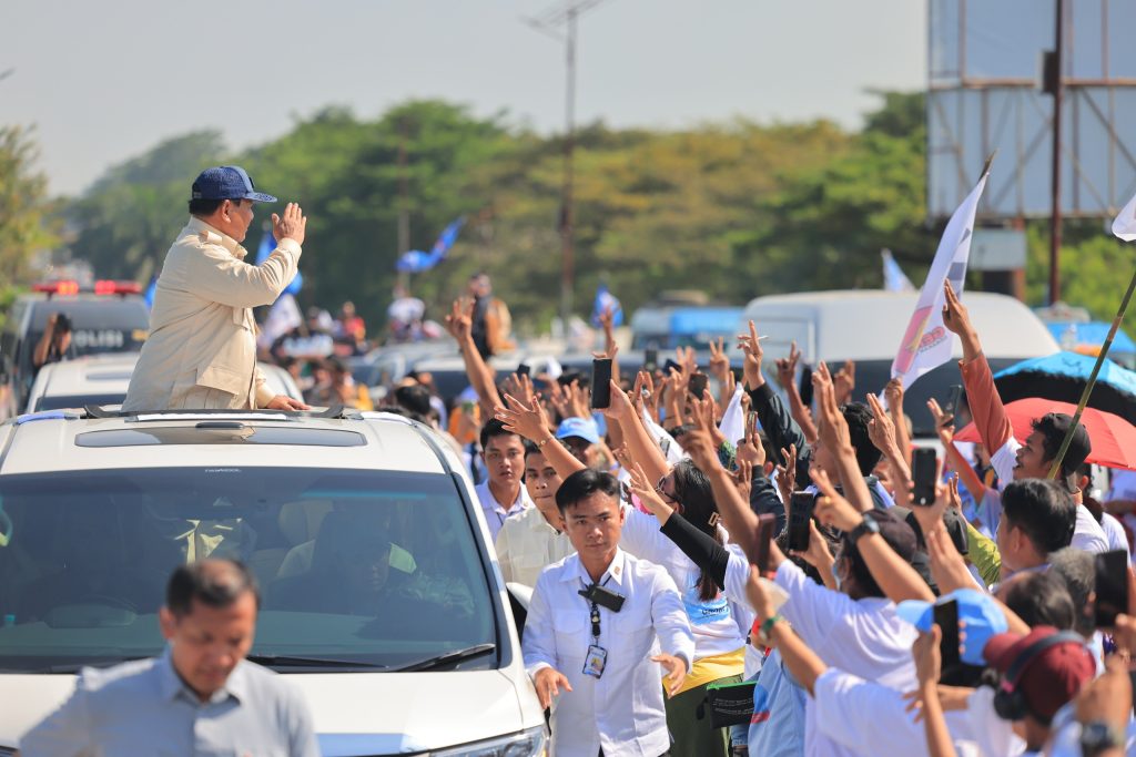 Prabowo: Rasa Capek Saya Hilang Setelah Bertemu Masyarakat