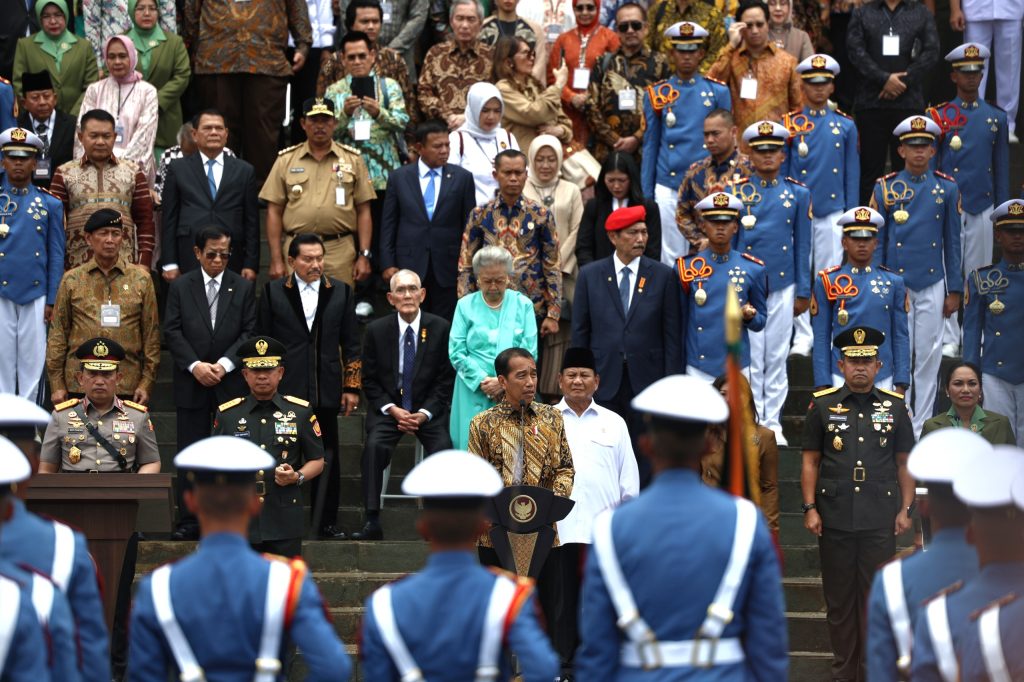 Tokoh-tokoh Senior TNI dan Selebriti Bersatu di Peresmian Graha Utama Akmil Magelang Bersama Jokowi dan Prabowo