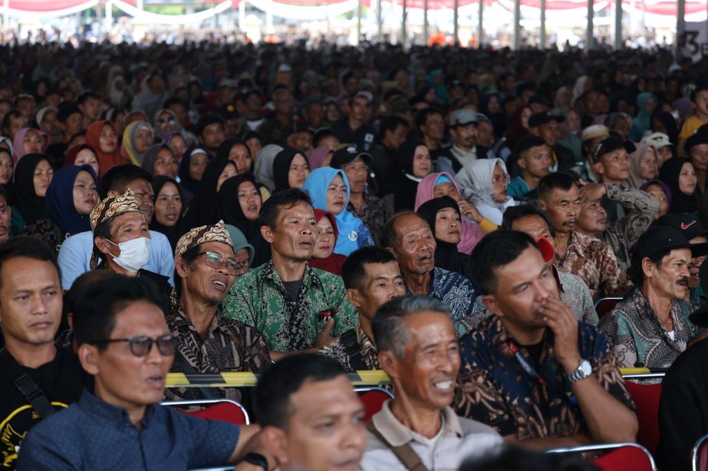 Prabowo Terkesan dengan Acara Kementan-Kemhan yang Diikuti 60.000 Petani dan Peternak: Mereka adalah Patriot Sesungguhnya