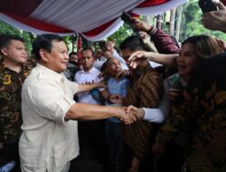 Setiap Interaksi dengan Rakyat Membangkitkan Energi Saya, ungkap Prabowo