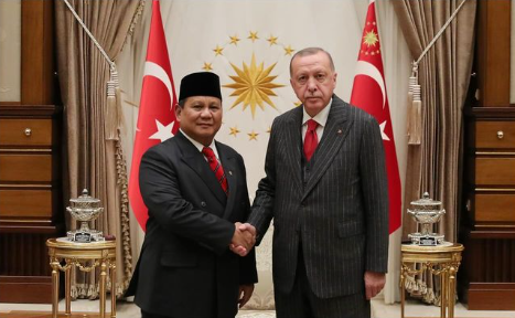 Prabowo Subianto Menerima Ucapan Selamat dari Erdogan karena Menang di Pilpres