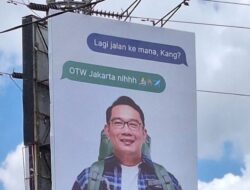 Bilboard Ridwan Kamil di Jakarta Viral dan Mau Nyagub, Apakah Anda Tertarik?