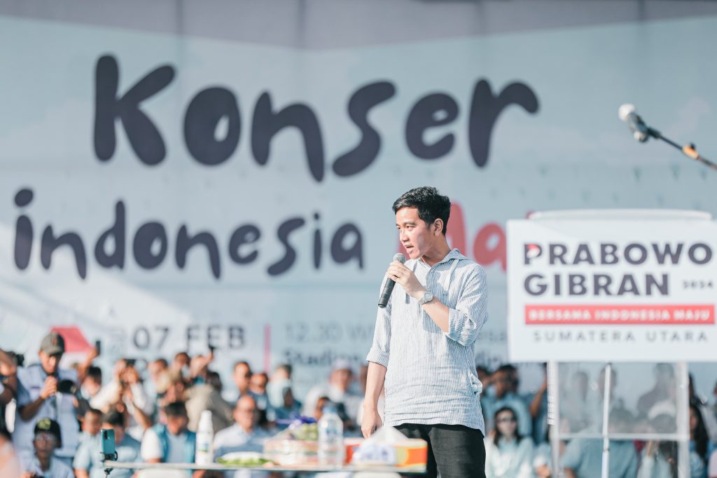 Gibran Mengungkapkan Hasil Survei Lebih dari 50% dan Mengajak Warga Sumut untuk Tidak Golput