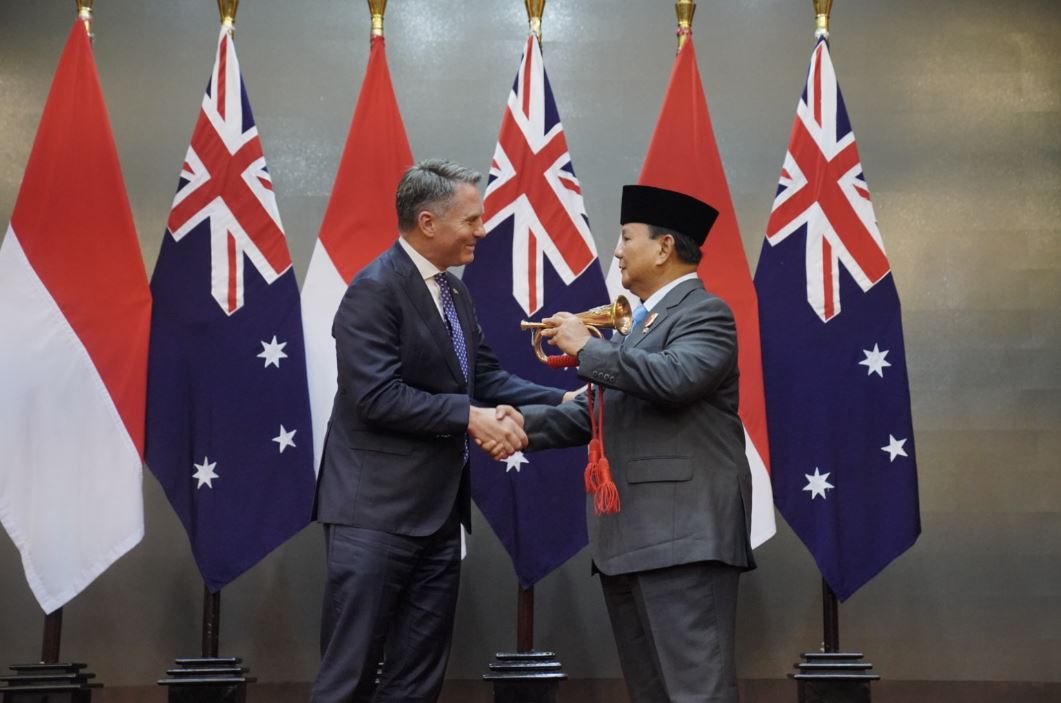 Prabowo Subianto dan Wakil Perdana Menteri Australia Diskusikan Kerja Sama Pertahanan