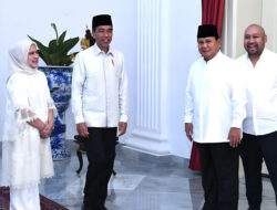 Prabowo Subianto Bersama Jokowi Sarapan Bareng di Istana Negara pada Hari Kedua Lebaran