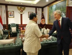 Tony Blair Berkunjung ke Kementerian Pertahanan Prabowo Subianto, Memberikan Selamat kepadanya atas Kemenangan Pemilihan Presiden