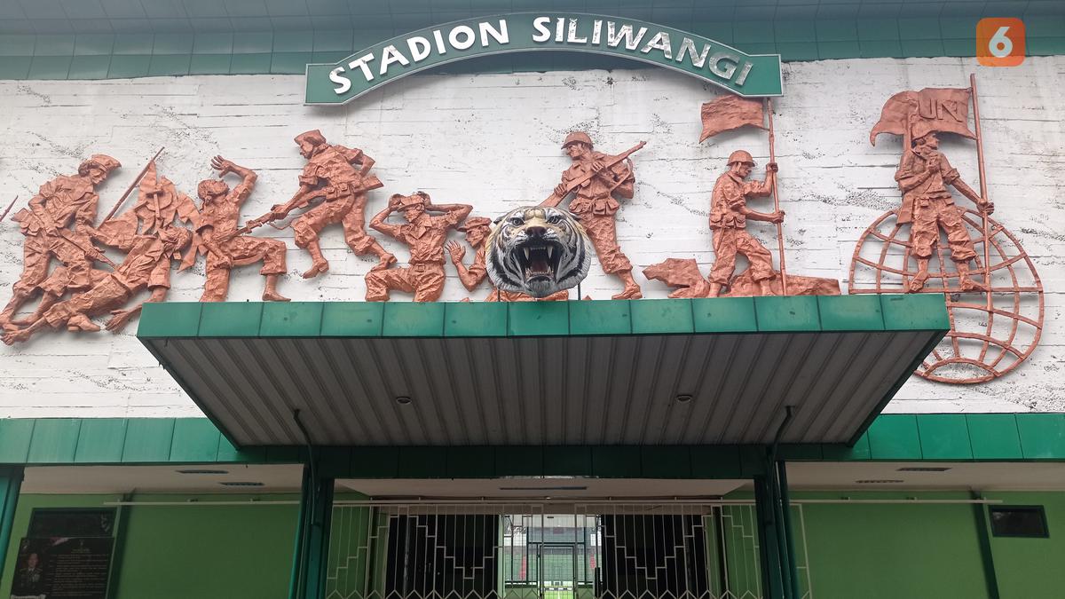 Salah Satu Titik Konsentrasi Utama Nobar Persib Bandung adalah Stadion Siliwangi.