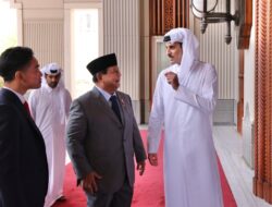 Prabowo Subianto and Gibran Rakabuming Raka Discuss Cooperation and Gaza with Emir of Qatar and Qatar PM