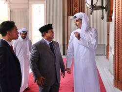 Prabowo Subianto and Gibran Rakabuming Raka Meet with Emir of Qatar and Qatar PM to Discuss Cooperation and Gaza Situation