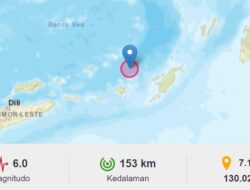 Gempa Berkekuatan 6,0 Magnitudo Menggetarkan Tanimbar Maluku, Tidak Ada Ancaman Tsunami