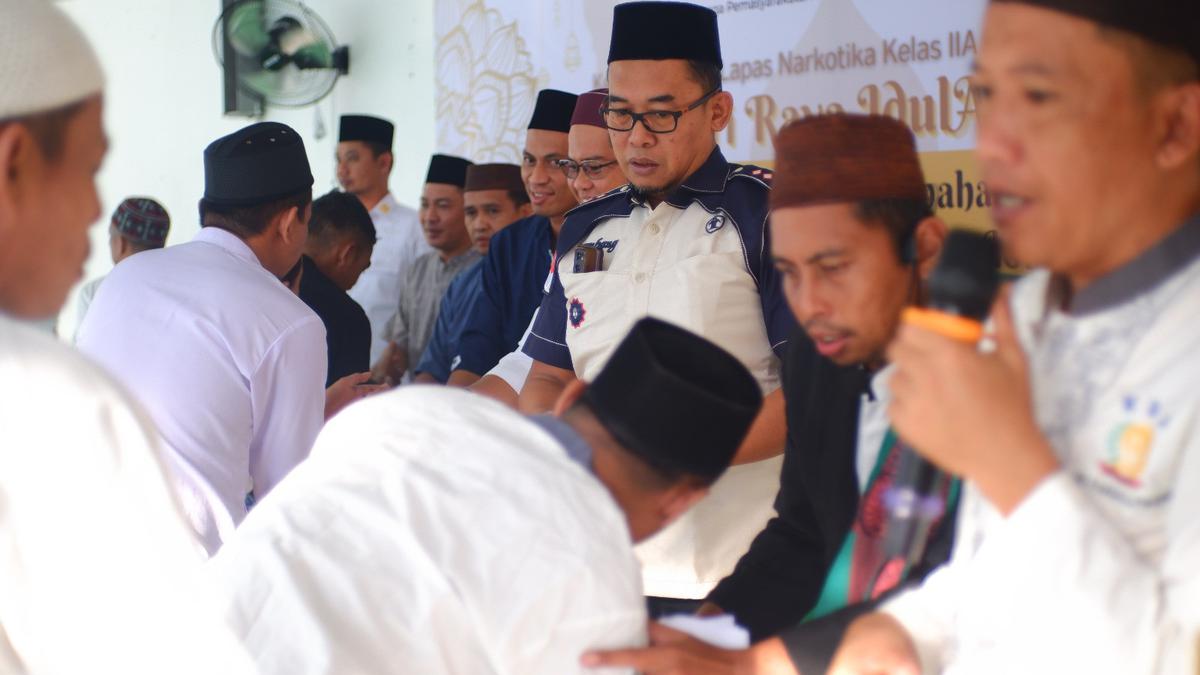 Perayaan Iduladha yang Meriah di Lapas Narkotika Pangkalpinang