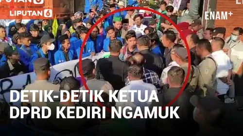 Ketua DPRD Marah saat Didemo oleh Mahasiswa dalam Sebuah Video