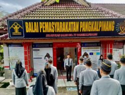 Bapas Pangkalpinang Memantau 1.638 WBP dan Memberikan Bimbingan serta Pendampingan