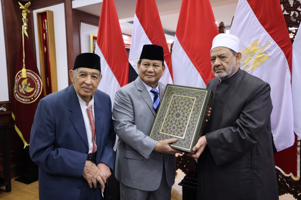 Grand Imam of Al Azhar Prays for the Success of Prabowo Subianto’s Leadership in Indonesia