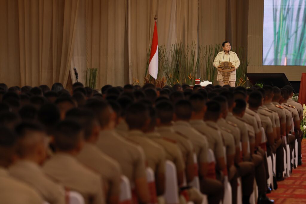 Prabowo Subianto to TNI-Polri Cadets: Joining This Professional Requires Sacrifice Yet Is Honorable and Noble