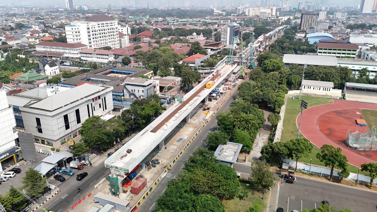 Waskita Berbicara Tentang Kemajuan Pembangunan LRT Jakarta Tahap 1B