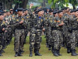 5 Ribu Banser Jawa Timur Berangkat ke Bali Menyambut Muktamar PKB, Apel Kesetiaan PBNU