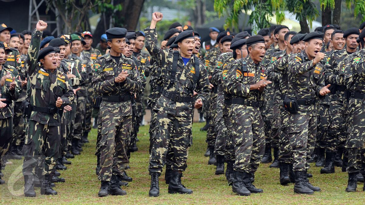 5 Ribu Banser Jawa Timur Berangkat ke Bali Menyambut Muktamar PKB, Apel Kesetiaan PBNU