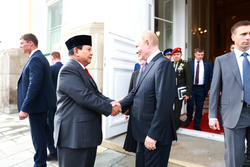 Prabowo Subianto Emphasizes Russia’s Support for Indonesia’s Military, Calls Russia a ‘Good Friend’