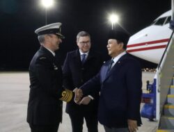 Prabowo Subianto Arrives in Canberra for an Official Visit, Welcomed with Honorary Guard