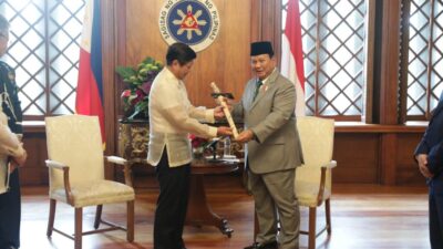 Prabowo Subianto Meets President Marcos Jr. in the Philippines, Affirms Dedication to Boosting Asian Cooperation