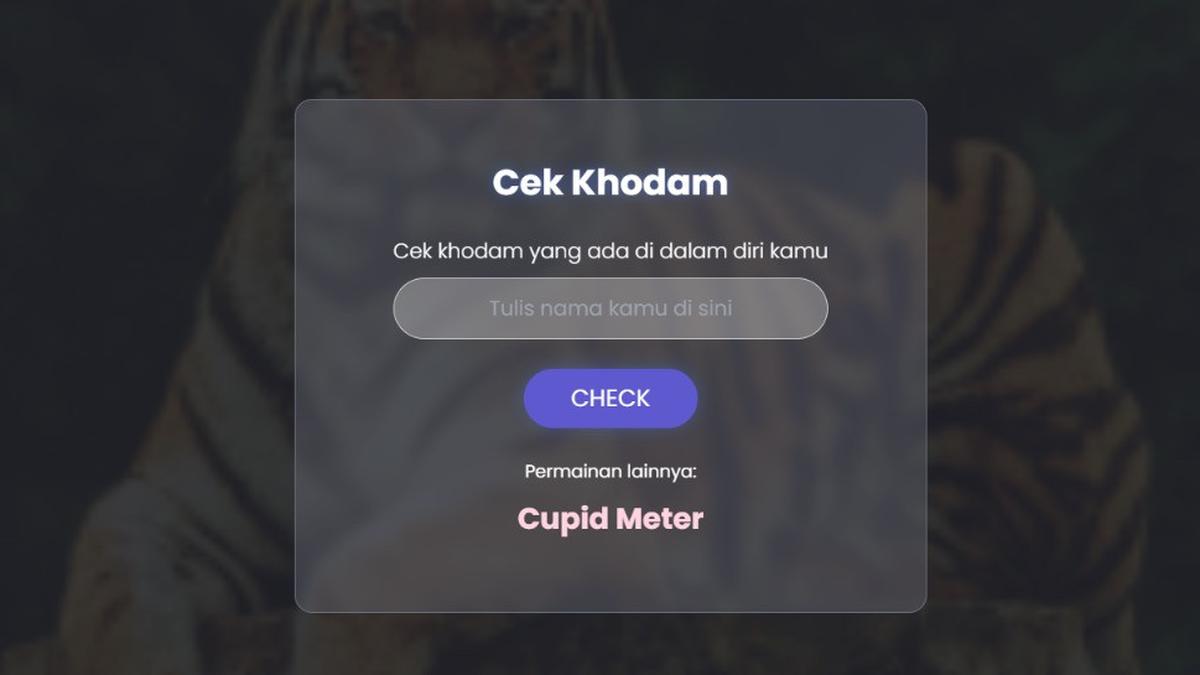 Cek Khodam Jadi Tren di TikTok dan Siap Diangkat ke Layar Lebar