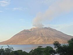 Gunung Ruang di Sitaro Membuat Erupsi Hebat pada April 2024, Simak Kondisi Terbarunya