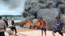 24 Orang Dimintai Keterangan Terkait Kasus Kejadian Speedboat Cagub Maluku yang Terbakar