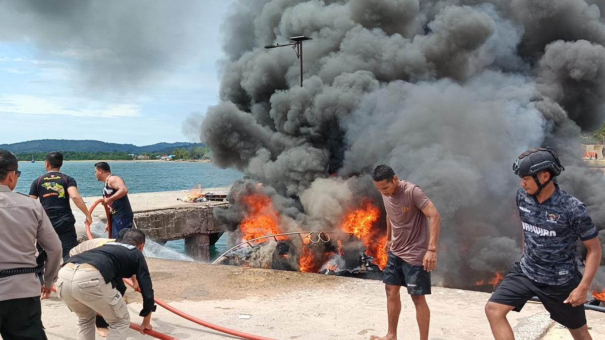 24 Orang Dimintai Keterangan Terkait Kasus Kejadian Speedboat Cagub Maluku yang Terbakar