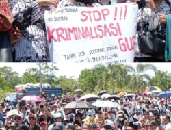 Ribuan ASN Se-Sultra Mendukung Supriyani Guru Honorer di Konawe Selatan di PN