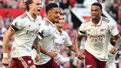 Update Liga Inggris: Arsenal Puncaki Klasemen, Chelsea dan Tottenham Menonjol