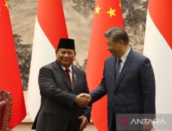 Xi Jinping Ucapkan Selamat HUT Ke-80 RI kepada Presiden Prabowo